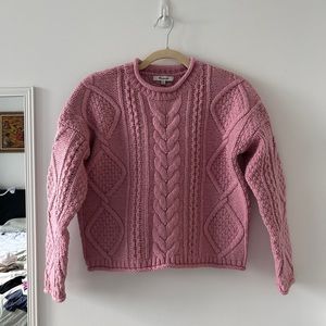 madewell cable knit